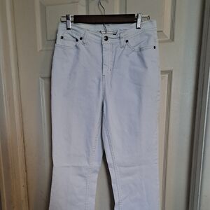 Denim &co white jeans size 10 5/$25